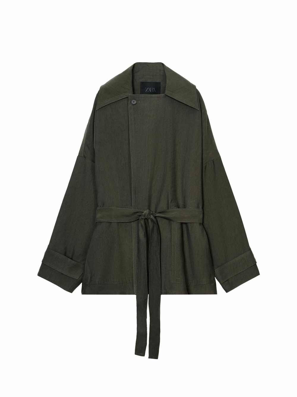 Zara short trench coat
